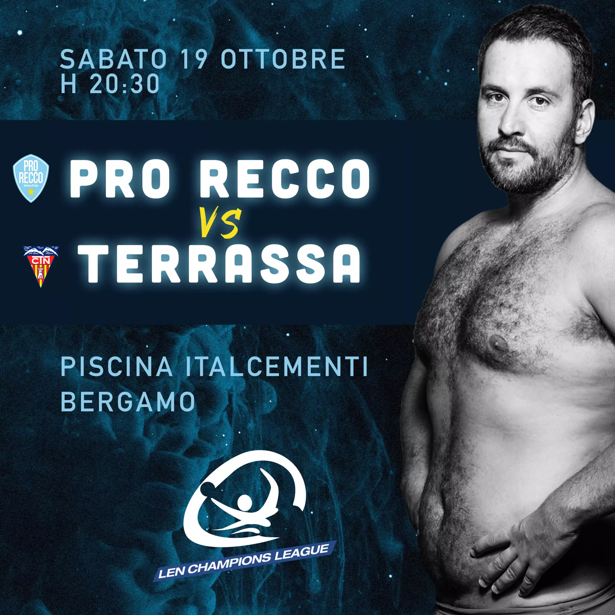 immagine len champions league a bergamo