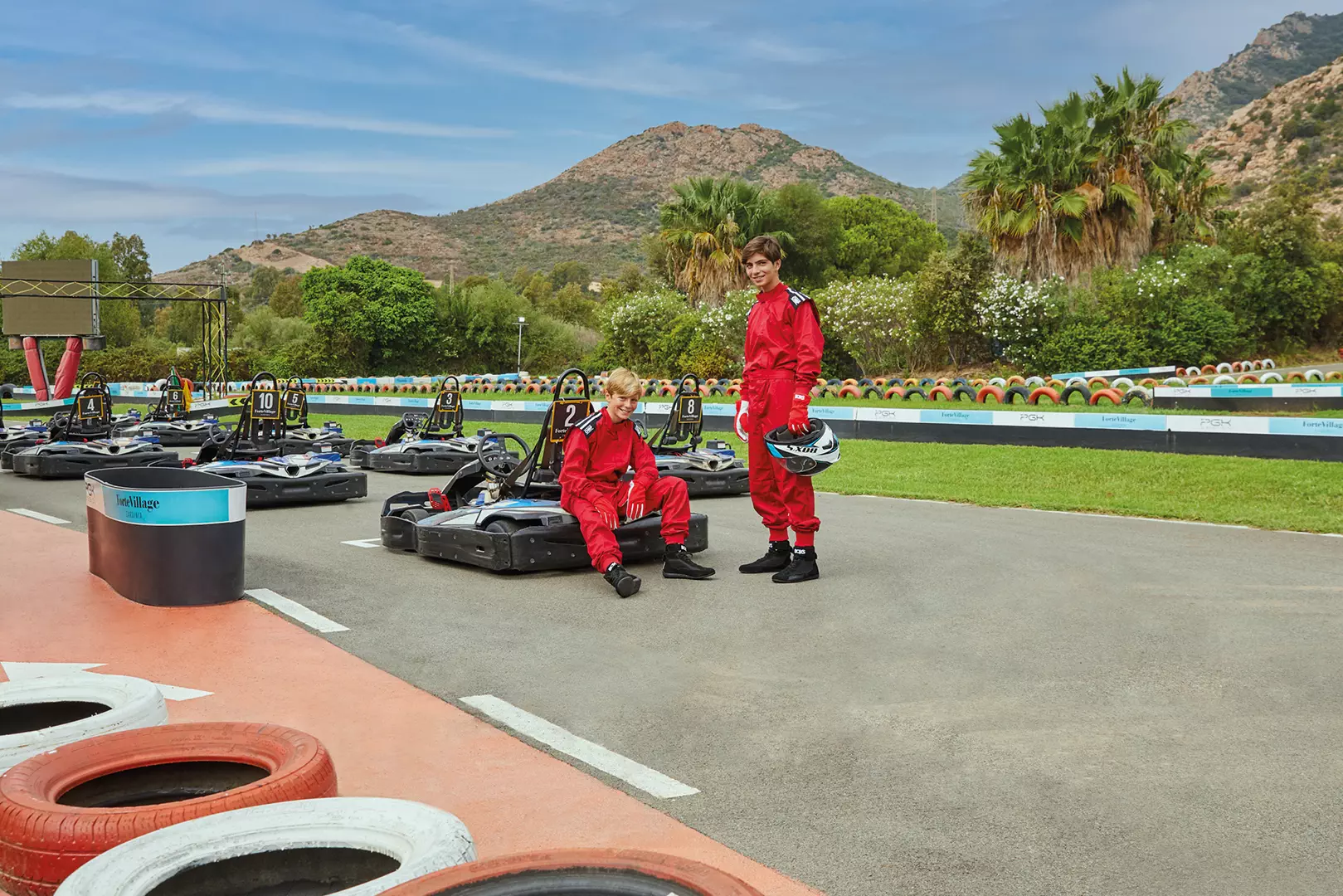 immagine pista gokart live in amovie settembre 2022 pernice agenzia di comunicazione bergamo