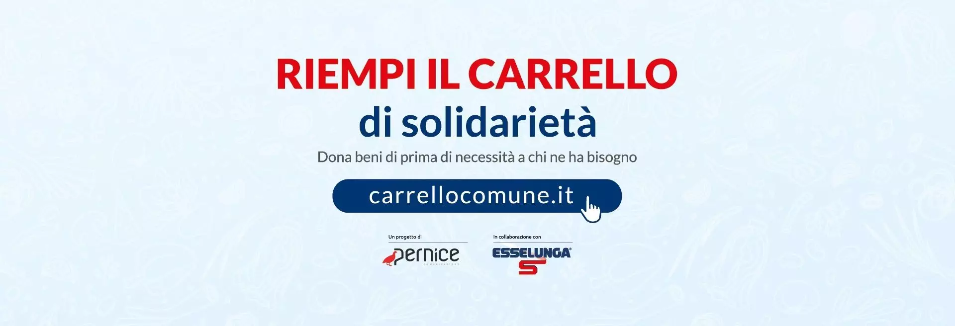 immagine slogan carrello comune