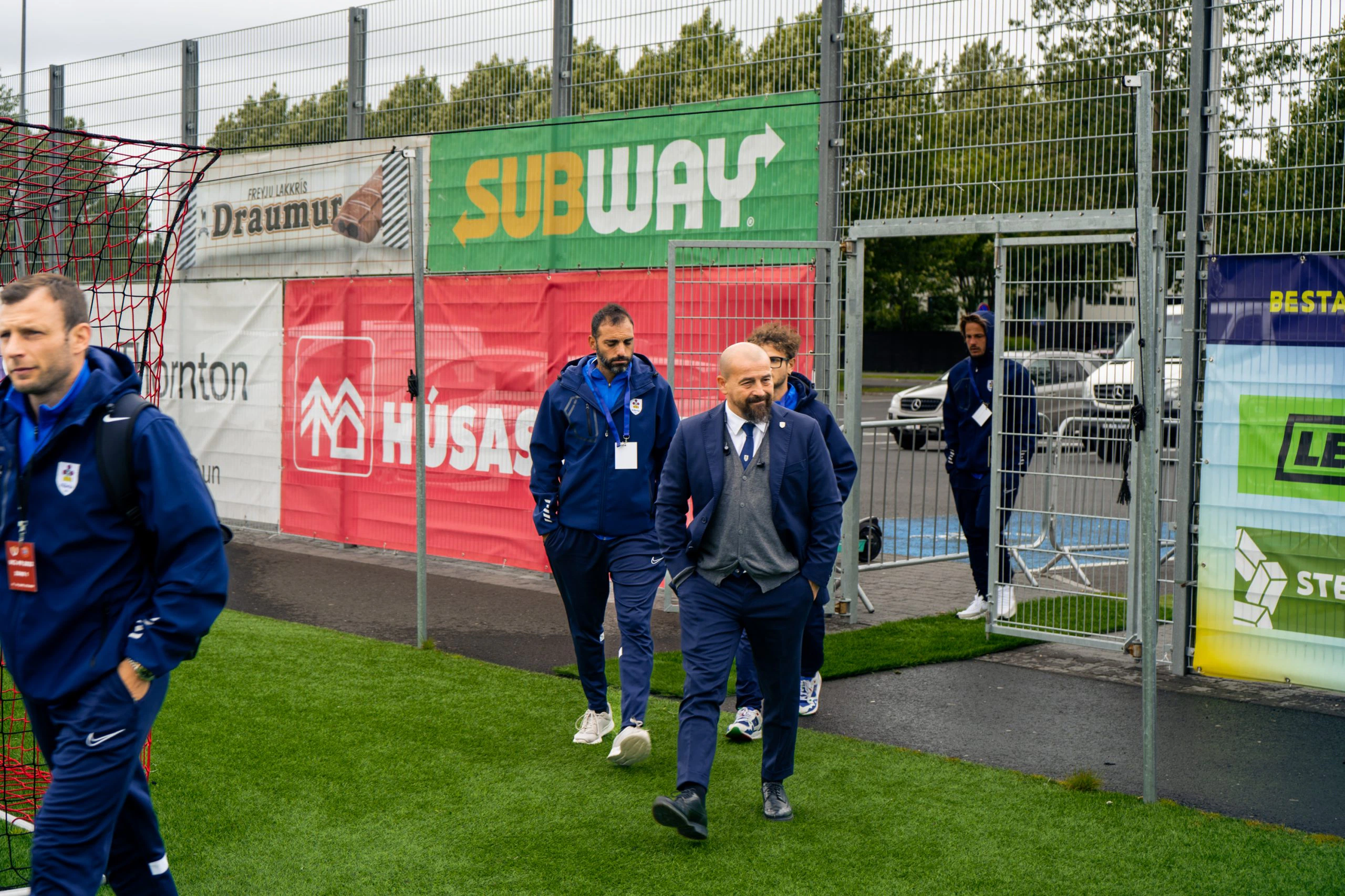 immagine allenatore in campo