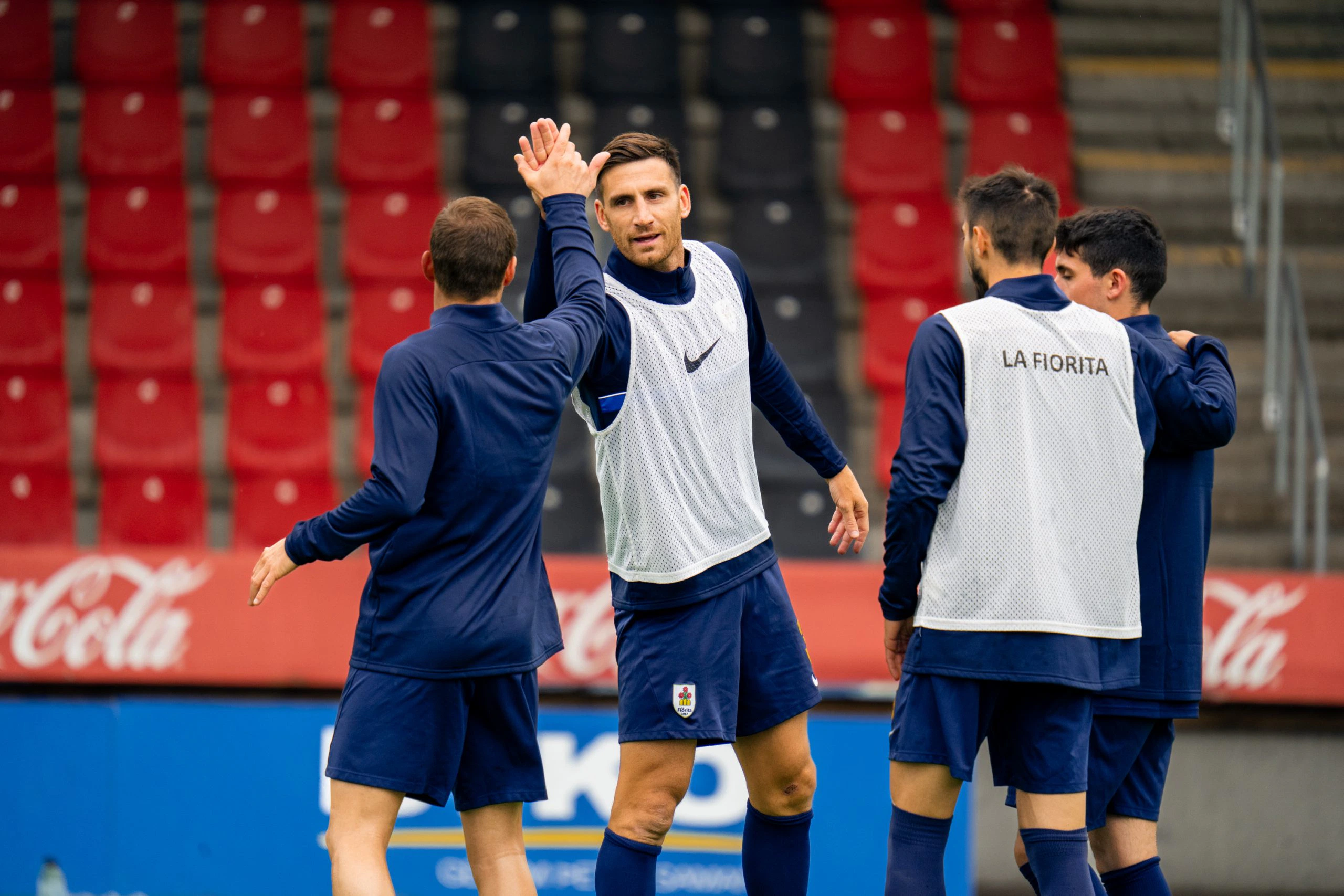 immagine riscaldamento pre partita