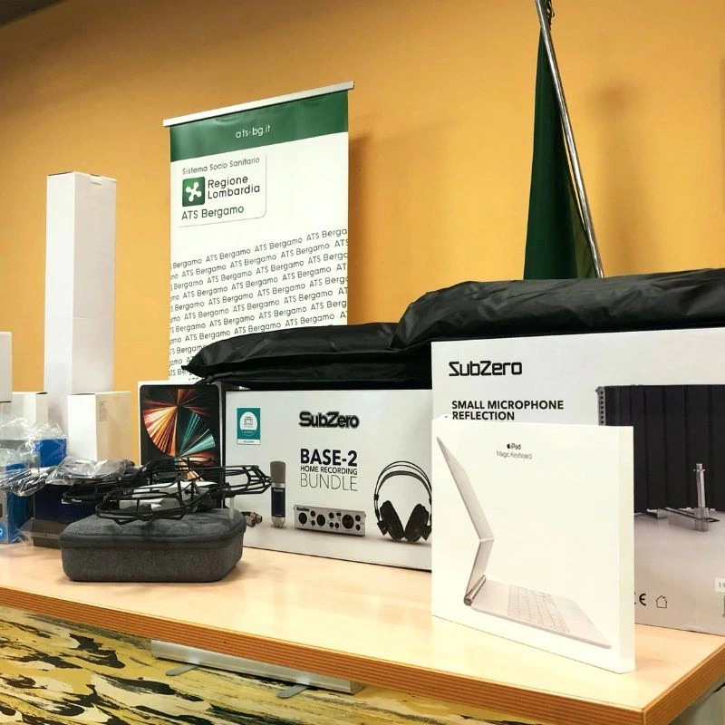 foto prodotti per home recording