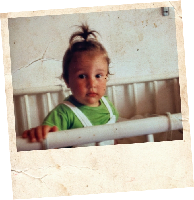 foto nicol pedretti bambina