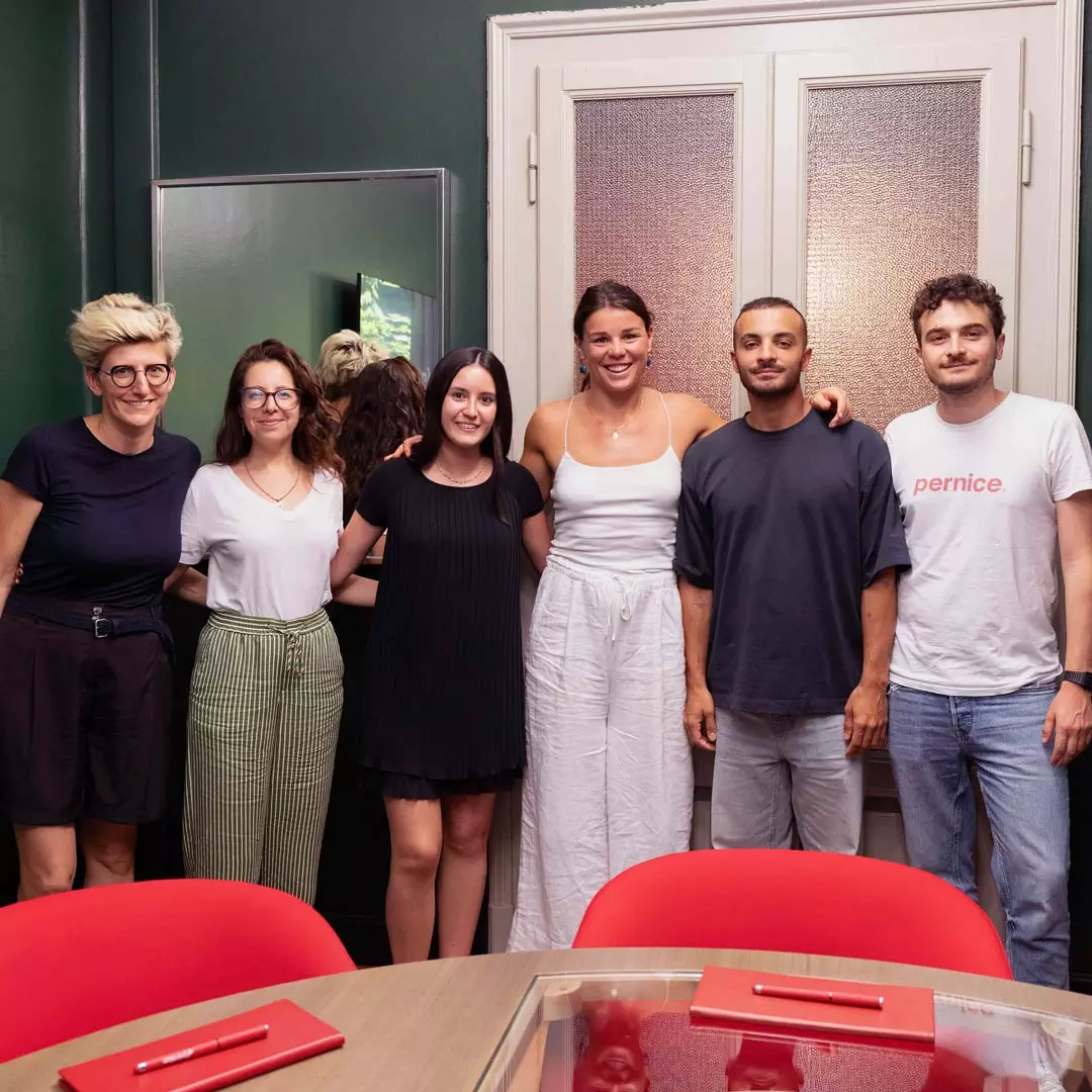 foto team pernice agenzia di comunicazione bergamo e nicol delago